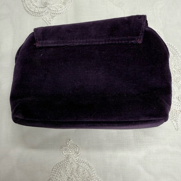 Embroidered Purple Clutch - Picture 4 of 7